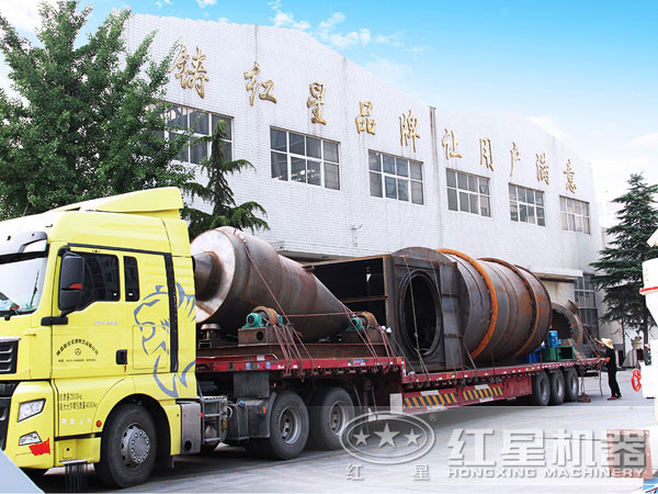 紅星機(jī)器水泥球磨機(jī)發(fā)貨圖