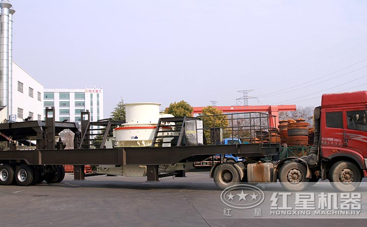 現(xiàn)在買(mǎi)小型移動(dòng)河卵石制砂生產(chǎn)一體機(jī)廠區(qū)實(shí)拍