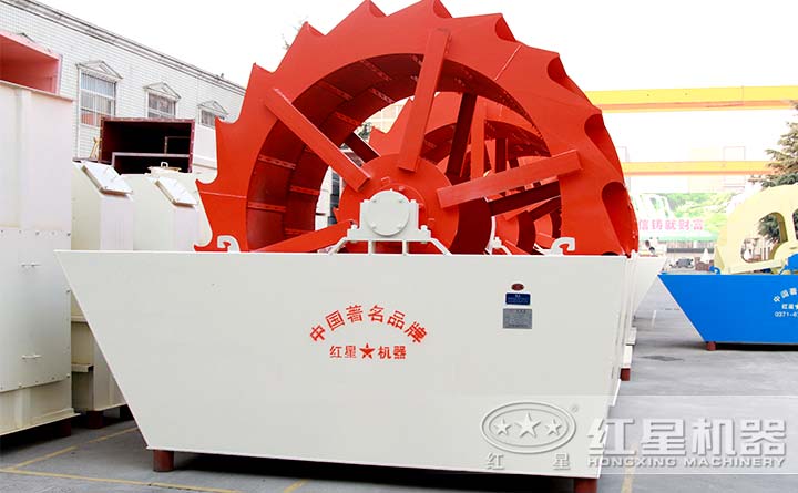 輪斗式洗沙機