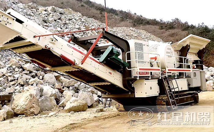 建筑垃圾處理現場