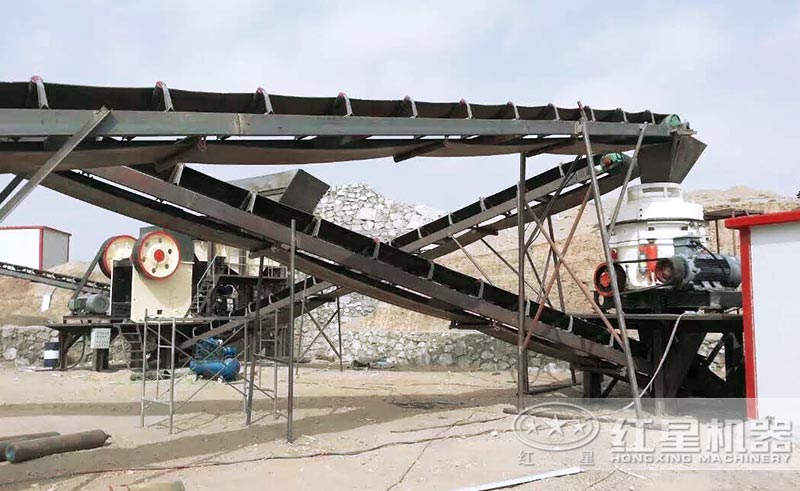 顎式破碎機生產線安裝圖 顎式破碎機生產線安裝圖